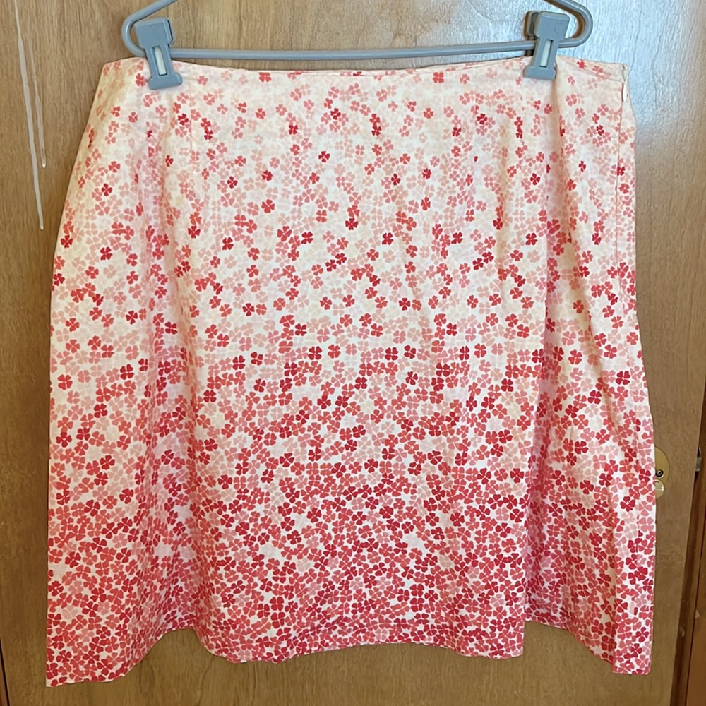 Talbots women’s sized cotton lined skirt.